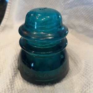 Vintage glass insulator